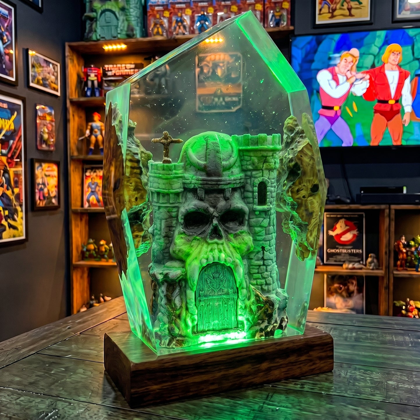 Castle Greyskull - Resin Lamp